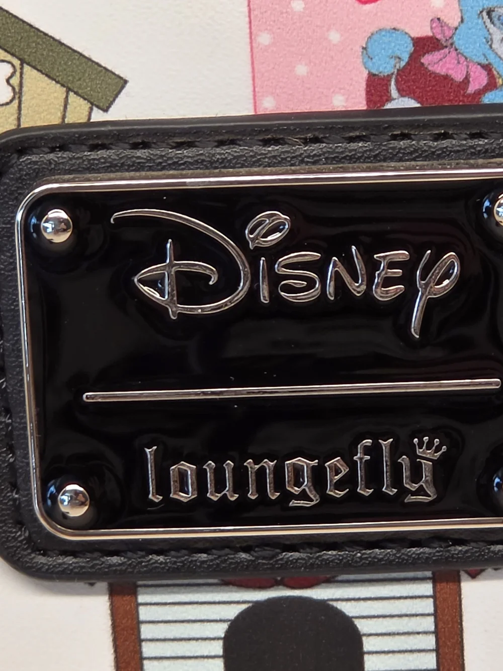 NWT Loungefly White Disney Lady and the Tramp Dog House Crossbody Bag