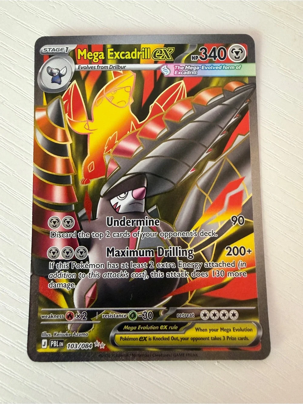 Pokemon description card