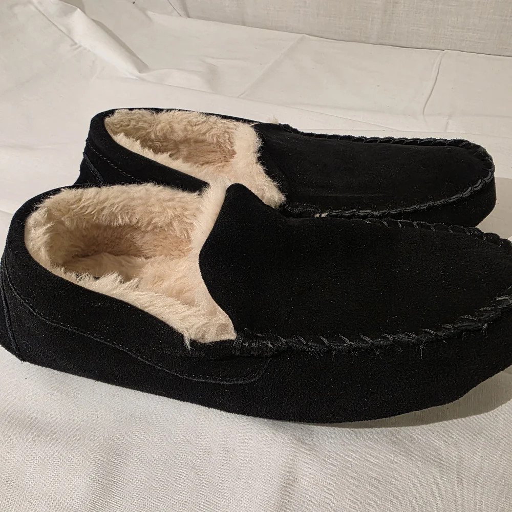 Daniel Cremieux black shearling