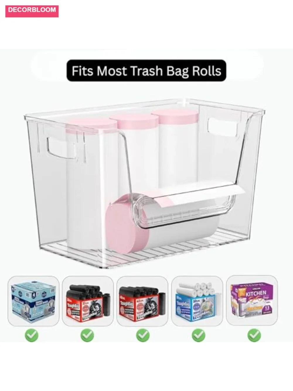 N/A stackable clear