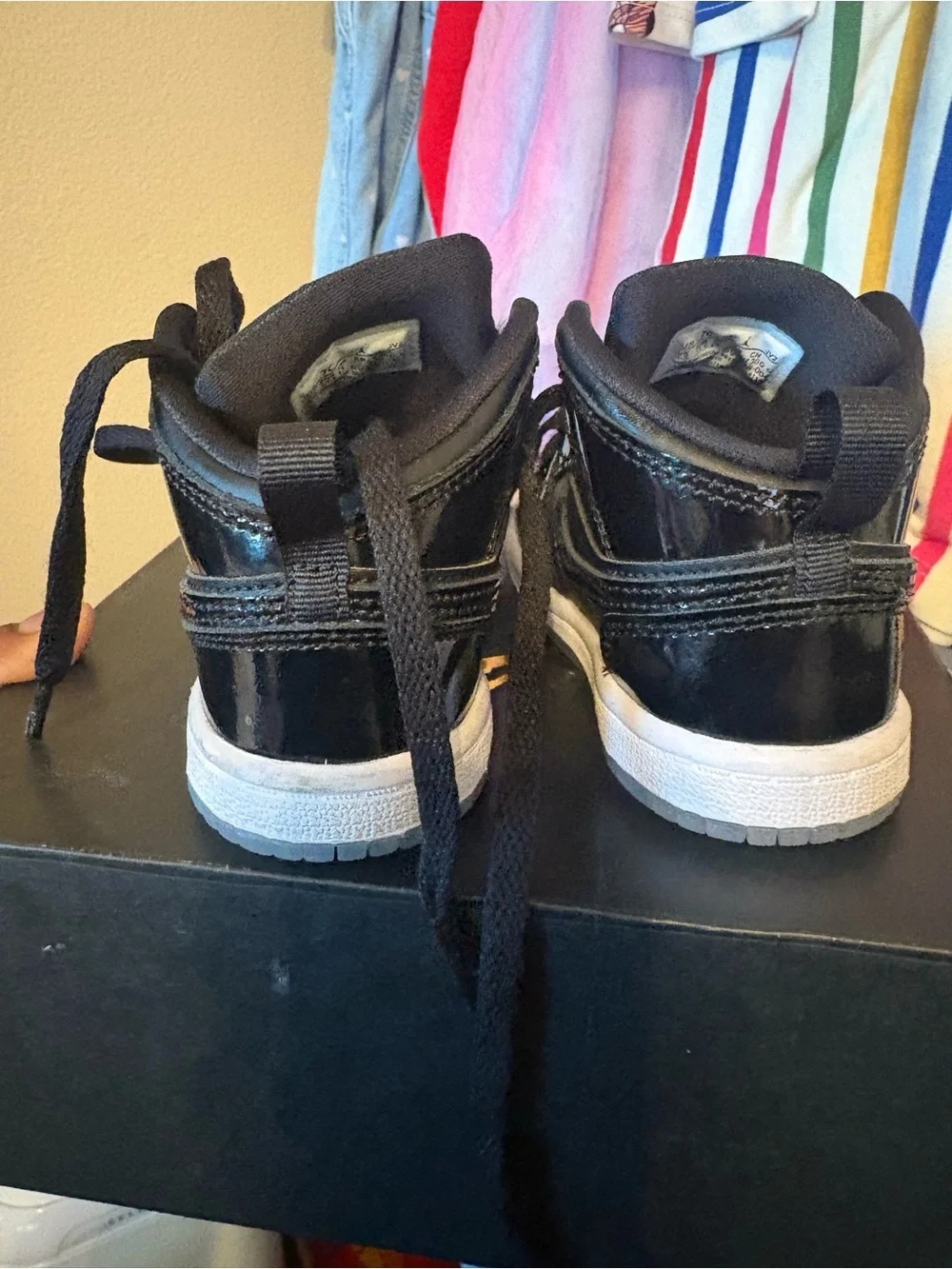 Nike shiny patent