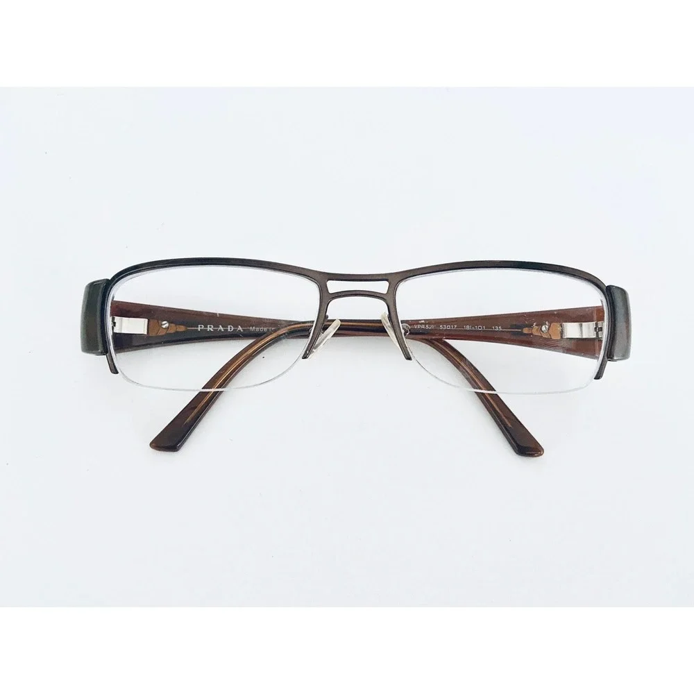 Prada brown metal