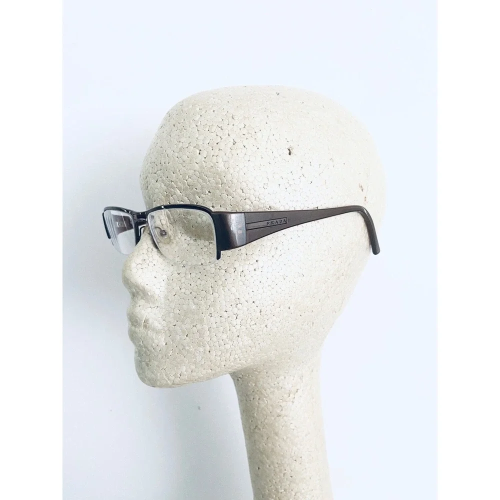 Prada brown metal