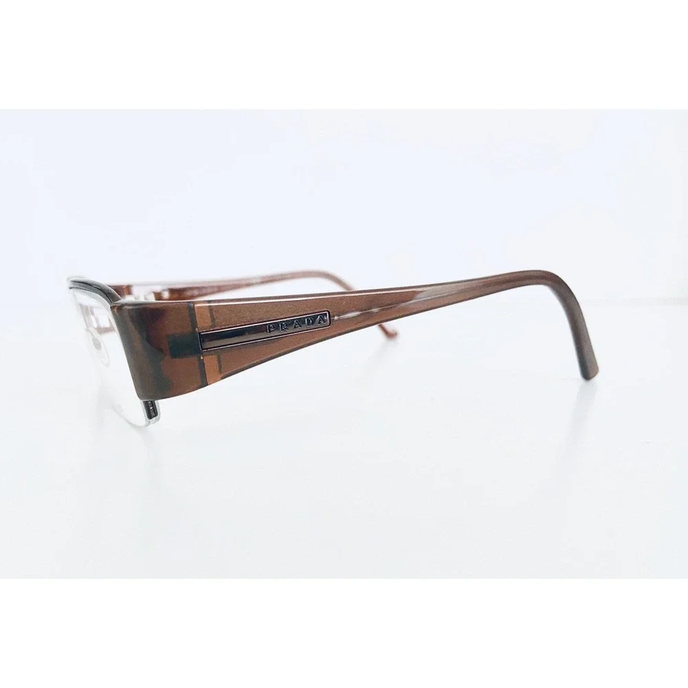 Prada brown metal
