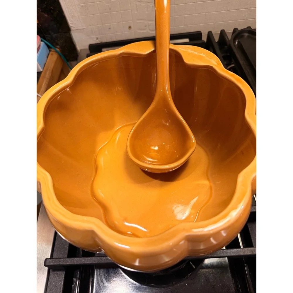 Pier 1 ceramic pumpkin