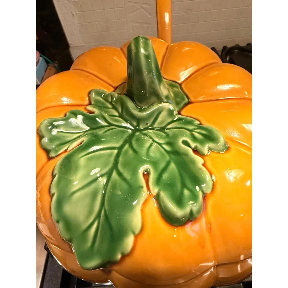 Pier 1 ceramic pumpkin