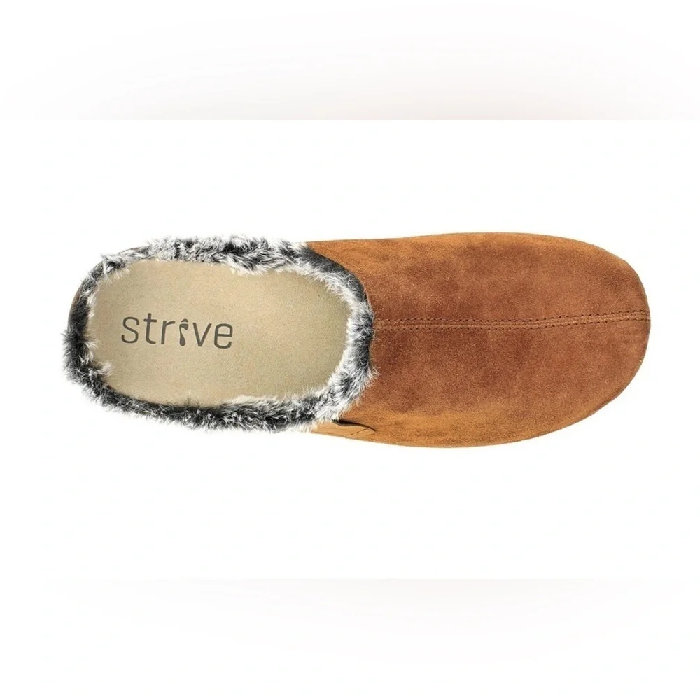 Strive Luxembourg Men's Supportive Slipper Charcoal Grey Men's 10.5 / 11 mule