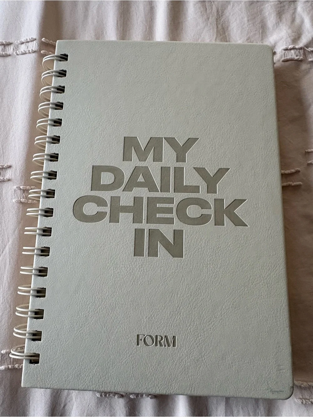 FORM by Sami Clarke Daily Check In Journal