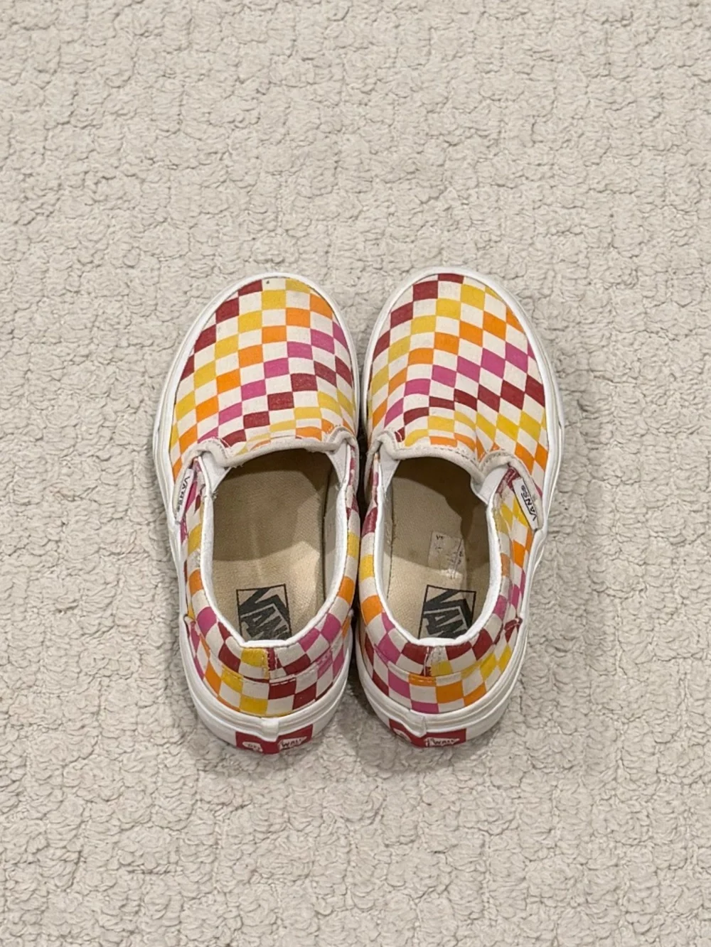 Vans worn some