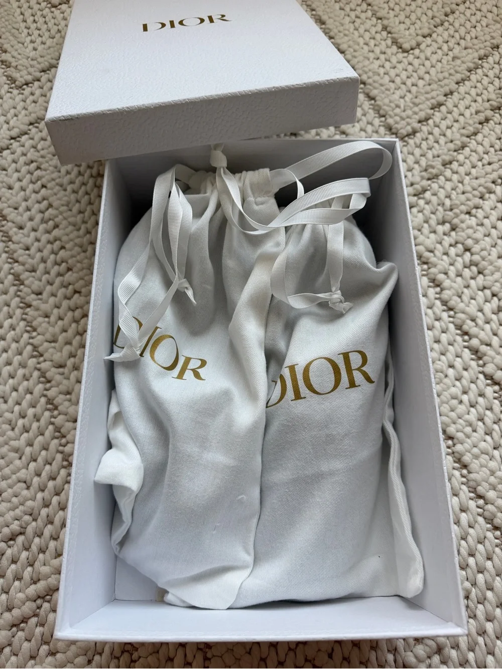 Dior creasing stitched size