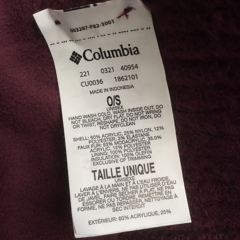 Columbia natural fibers