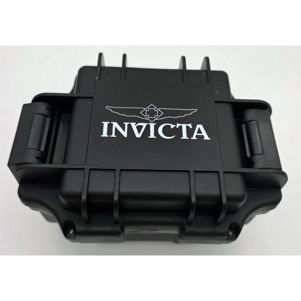 Invicta Watch Single Slot Hard Case Watch Storage Diver Box Black Box‎ Only New