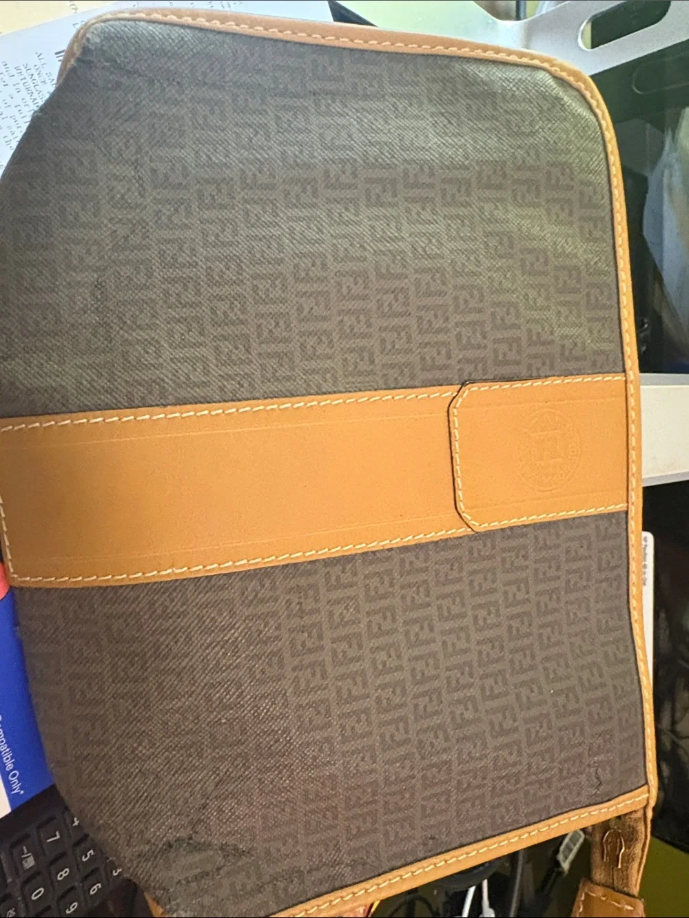 Fendi elegant brown