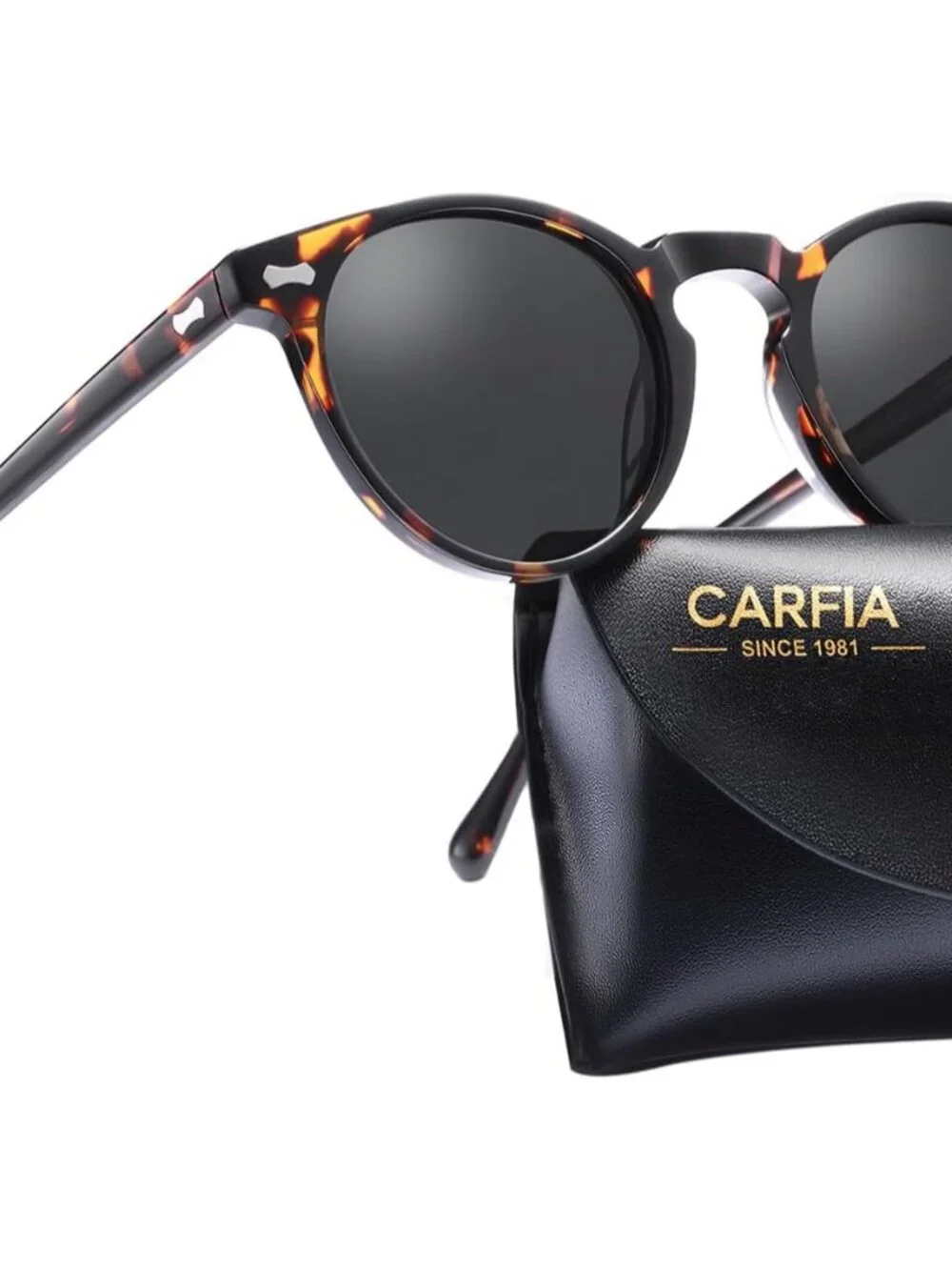 Timeless Tortoise Frame Sunglasses for Women - HD Polarized & UV Protection