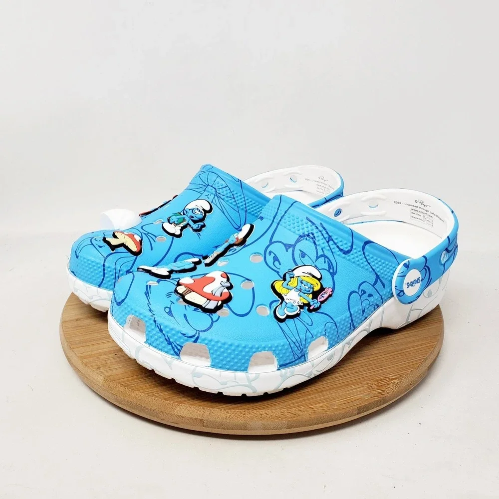 CROCS smurfs sandals