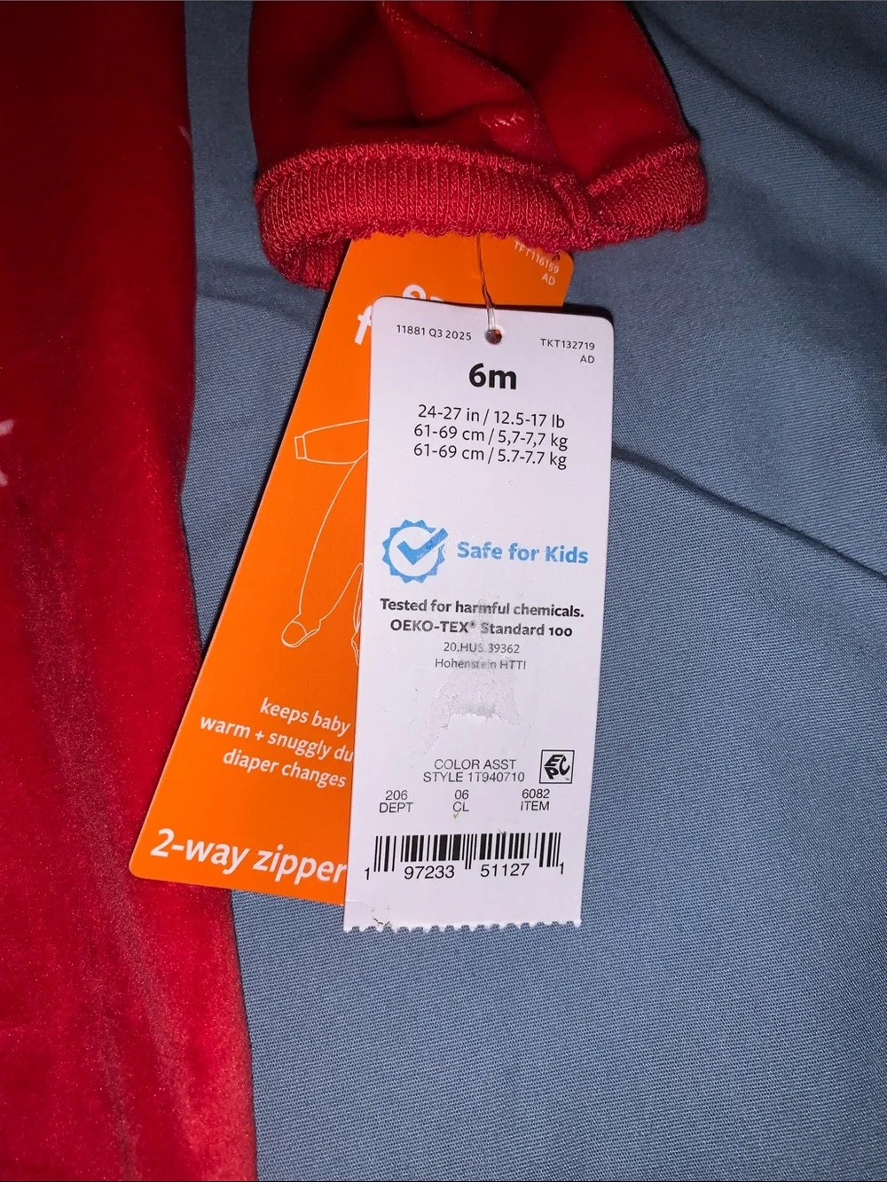 Carters soft red