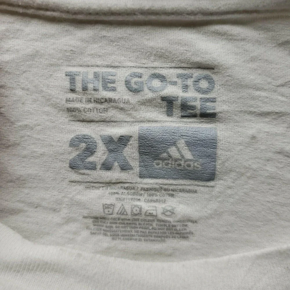 adidas fabric white wordmark