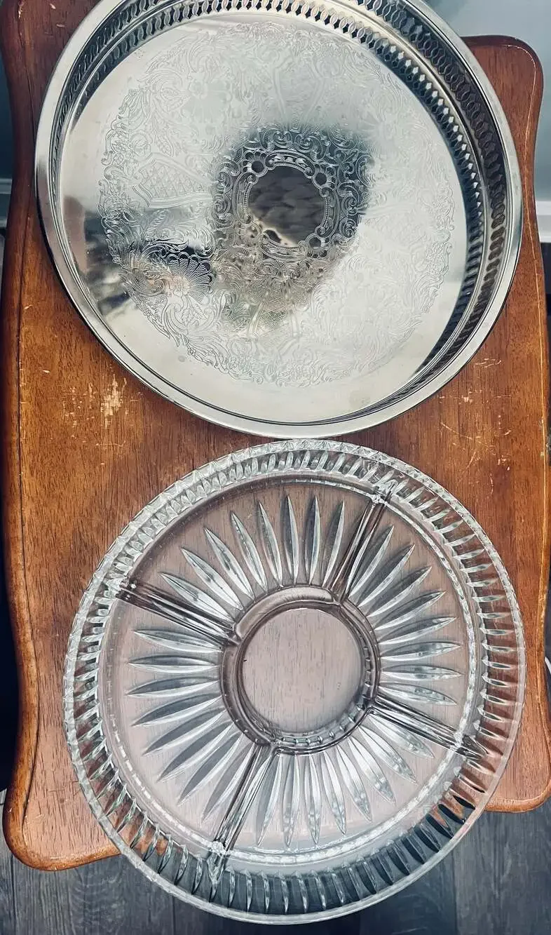 Oneida round silver