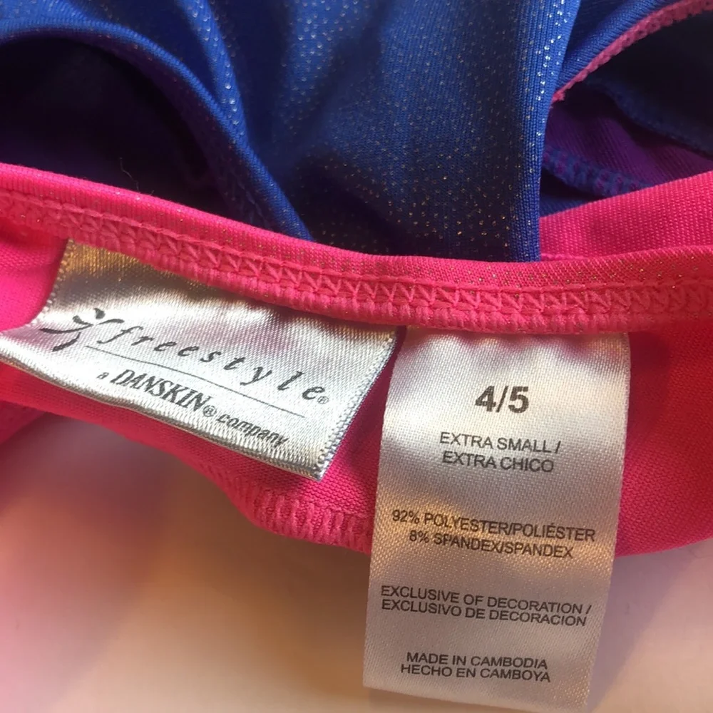 Danskin pink blue