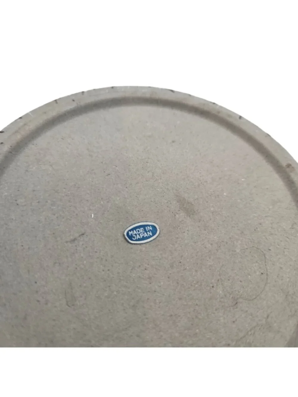 Vintage MCM Ceramic Ashtray Abstract Splatter Design Japan Mid Century Modern