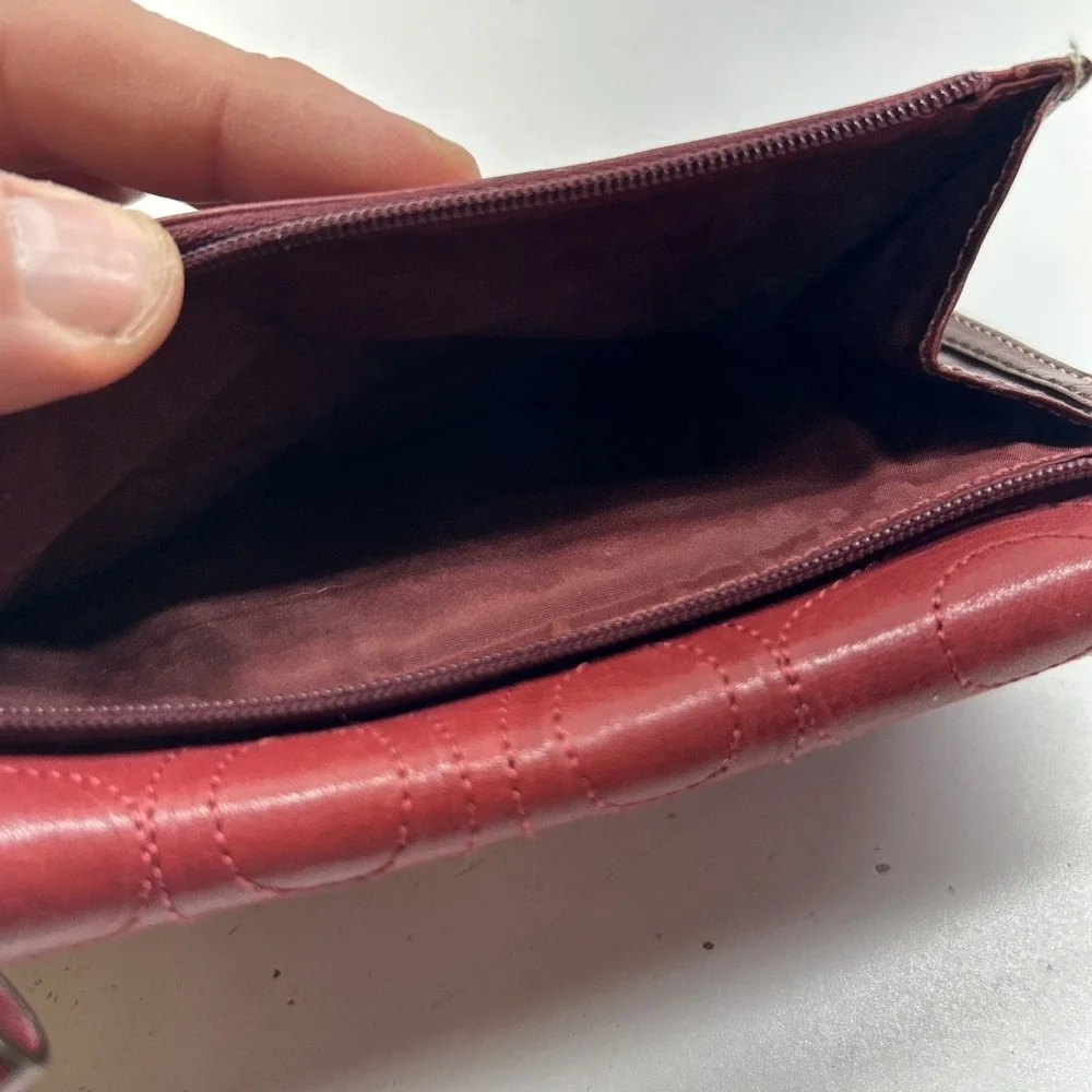 Coach signature red