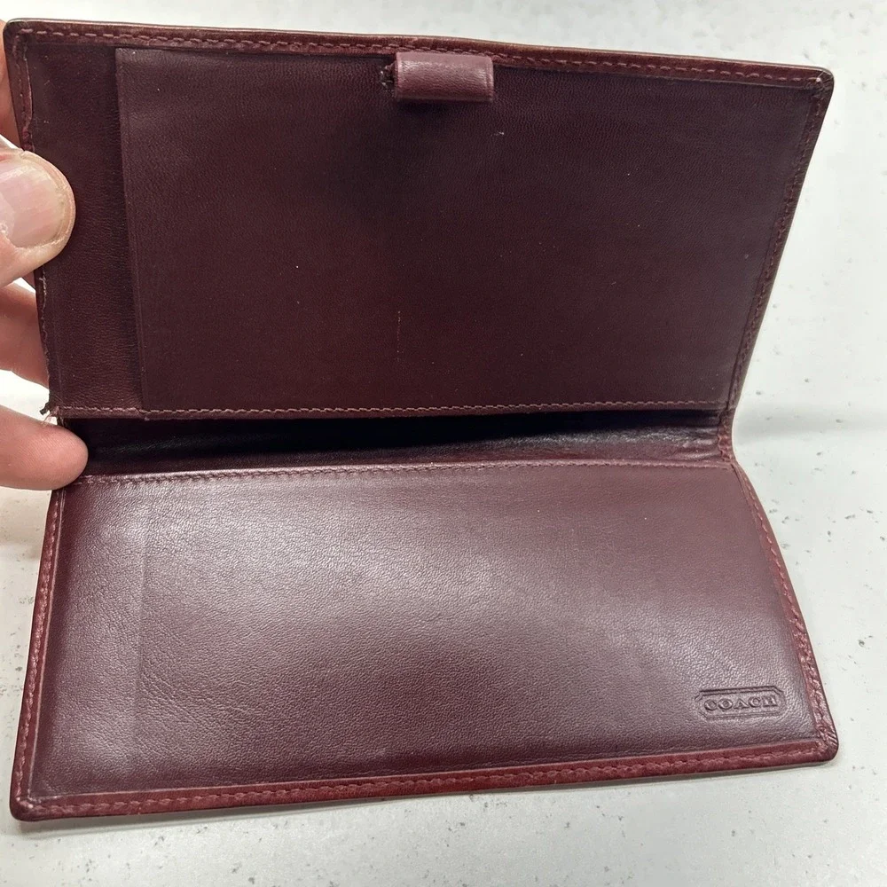 Coach signature red