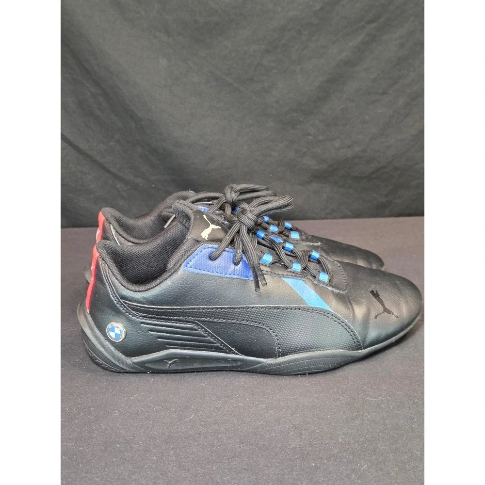 Puma BMW M1 Motorsport Drift Car Decal‎ Kids Black Sneakers Size Youth 4C