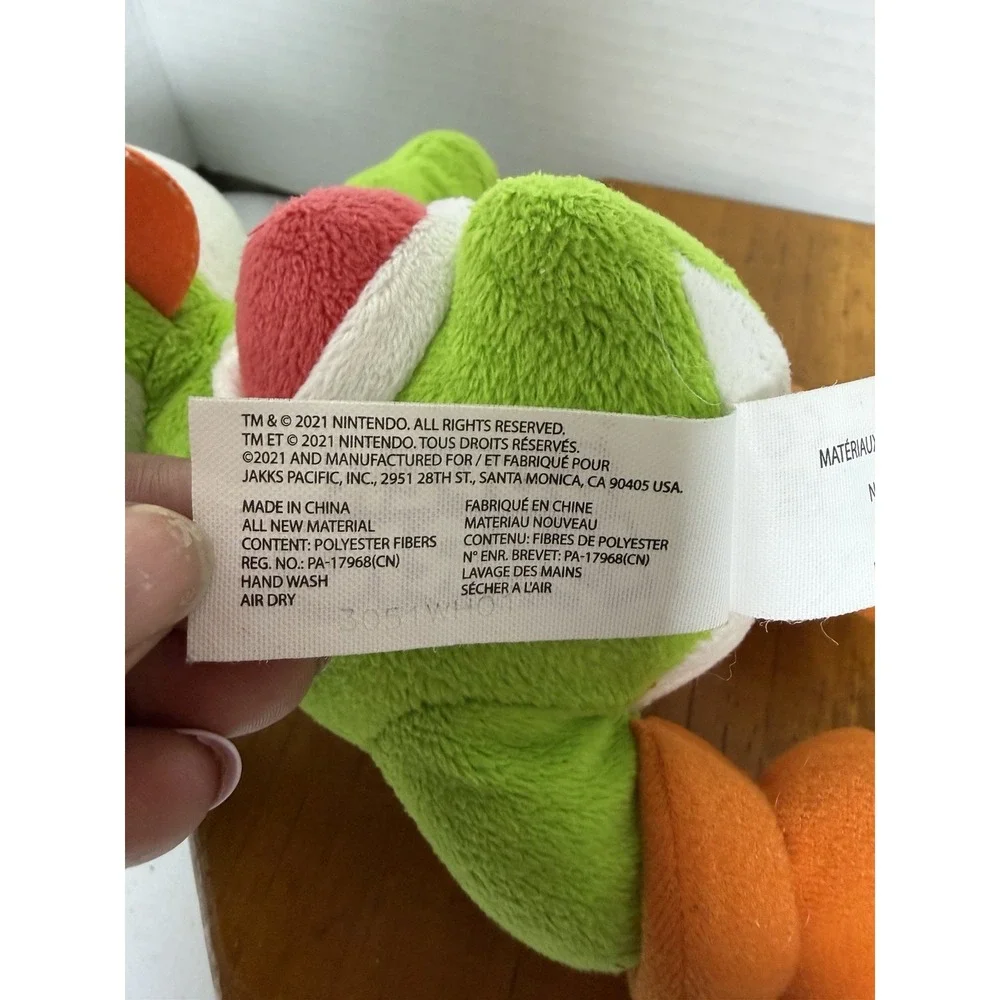 Nintendo Super Mario Yoshi Plush Green Dinosaur Jakks Pacific 9–10