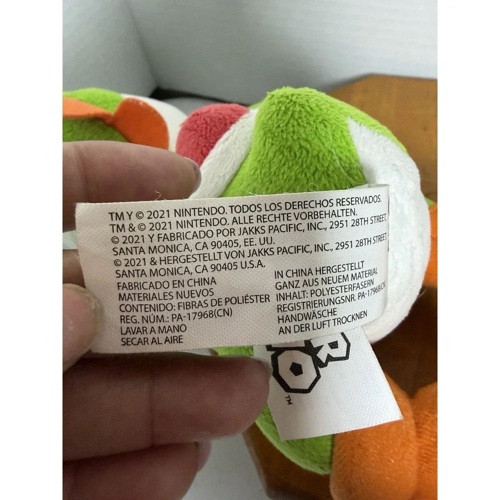 Nintendo Super Mario Yoshi Plush Green Dinosaur Jakks Pacific 9–10