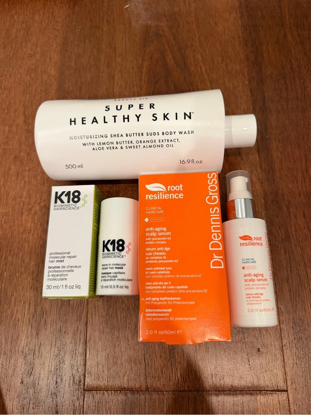Hair care and body care