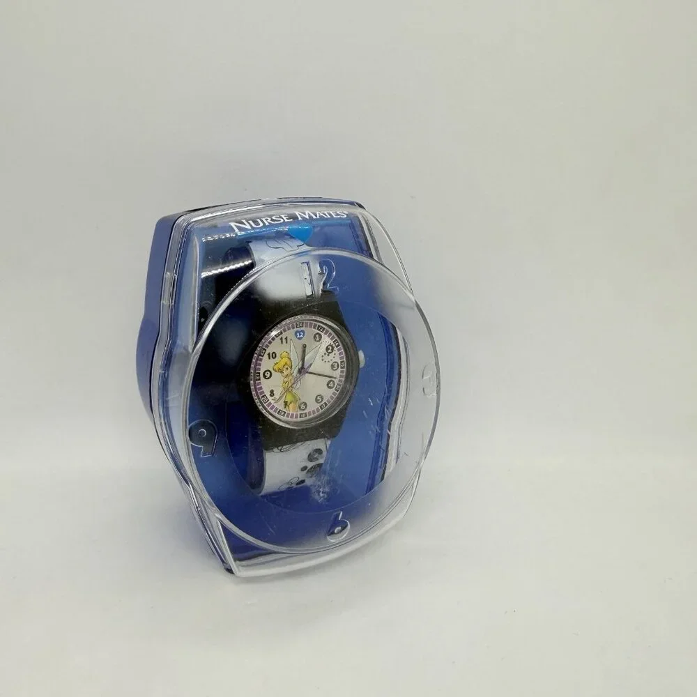 Nurse Mates Disney Character Tinkerbell Fairy nurse watch silicone strap