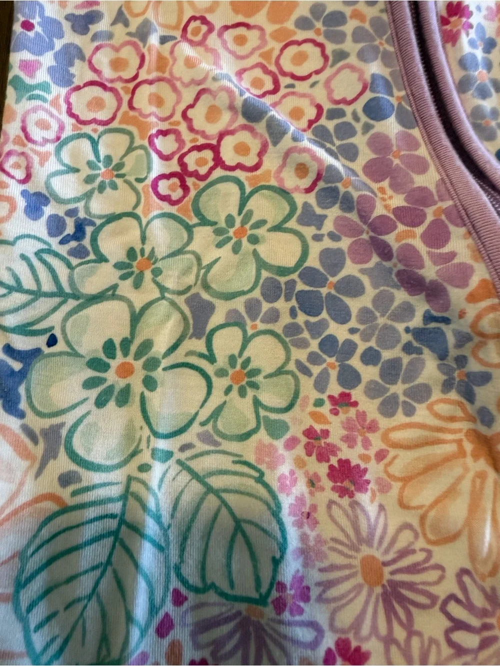 Little Sleepies soft floral
