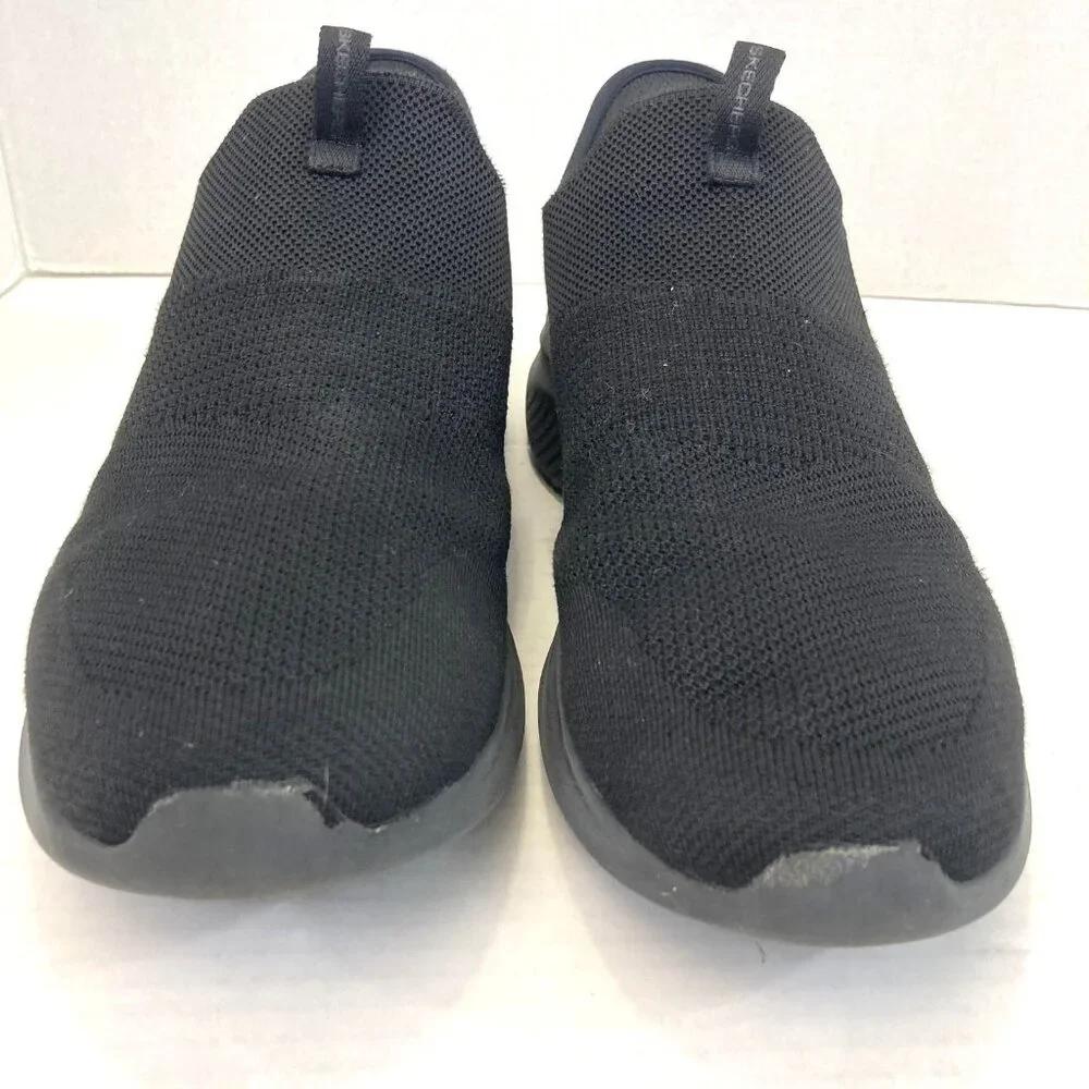 Skechers Slip-Ins Hands Free Shoes Mens Size 11 Black Mesh Sneakers SN 232450‎