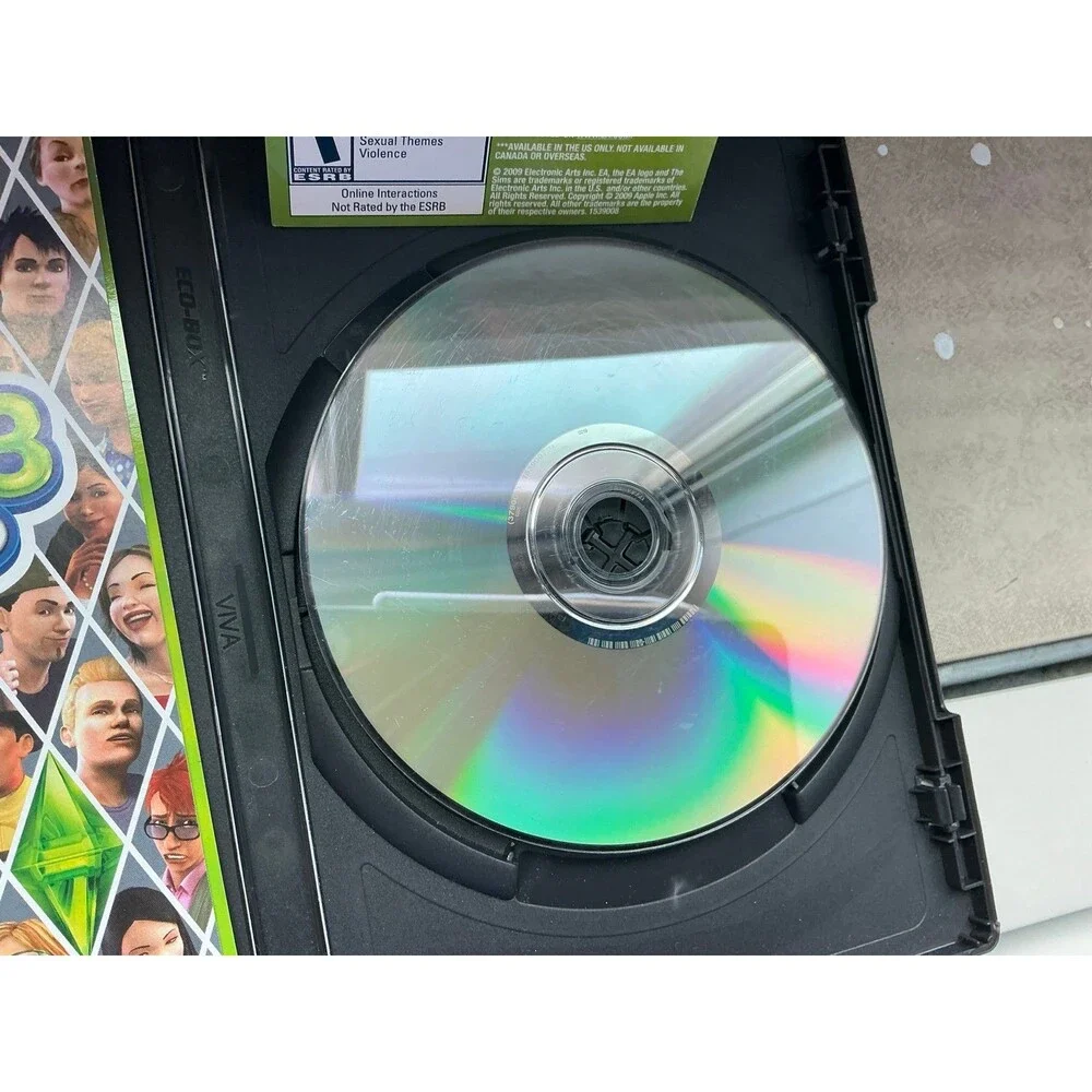 The Sims 3 (PC/Mac, 2009) Base Game DVD-ROM - COMPLETE W/ MANUAL