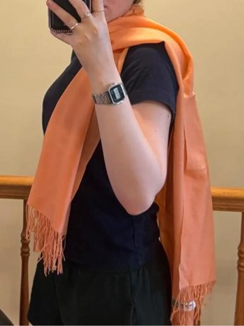 pashmina light orange