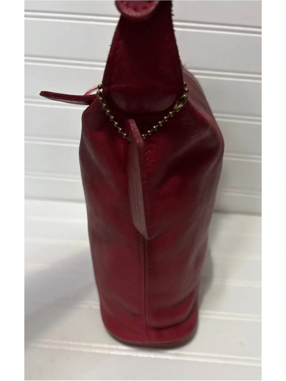 Coach vintage red