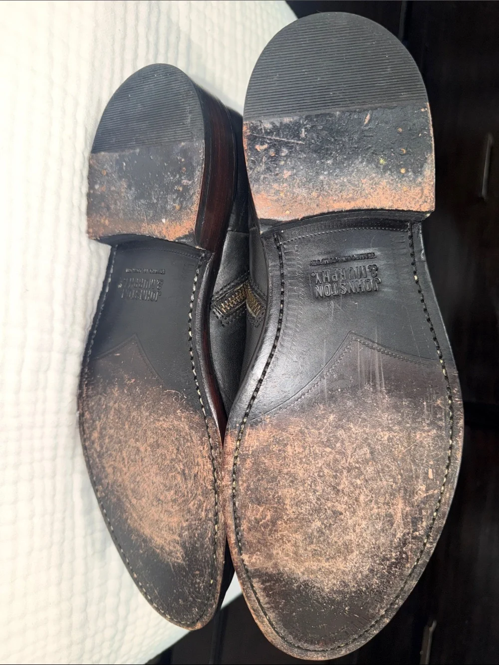 Johnston & Murphy stylish black