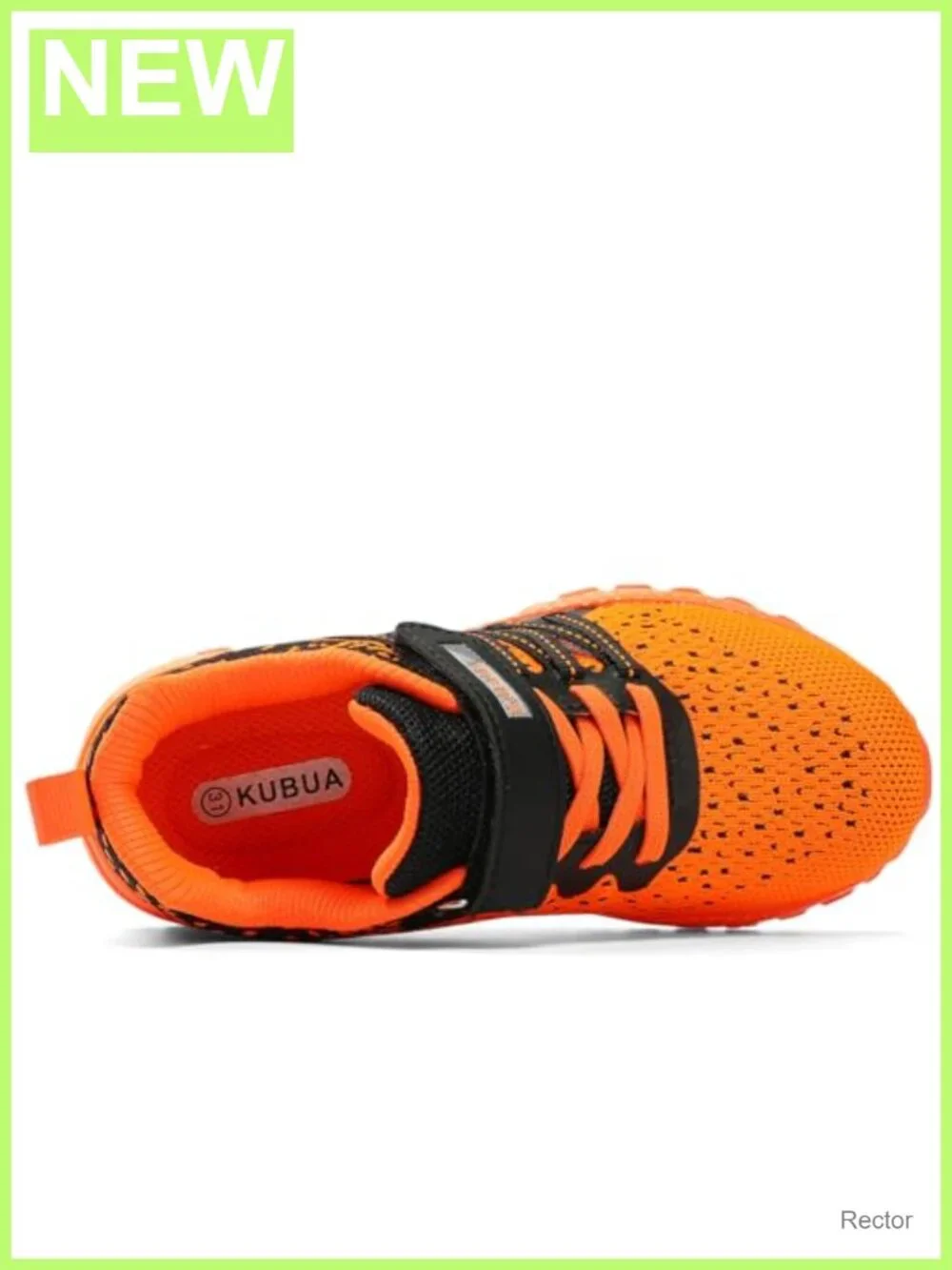 Kids Lightweight Mesh Sneakers Hook & Loop Athletic Running Shoes