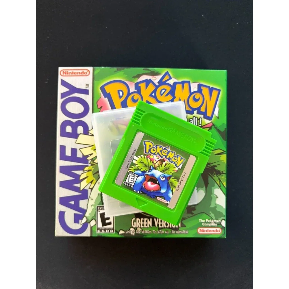 NEW RARE Pokémon Green Version GBC In Box Tested Saves FAST SHIP