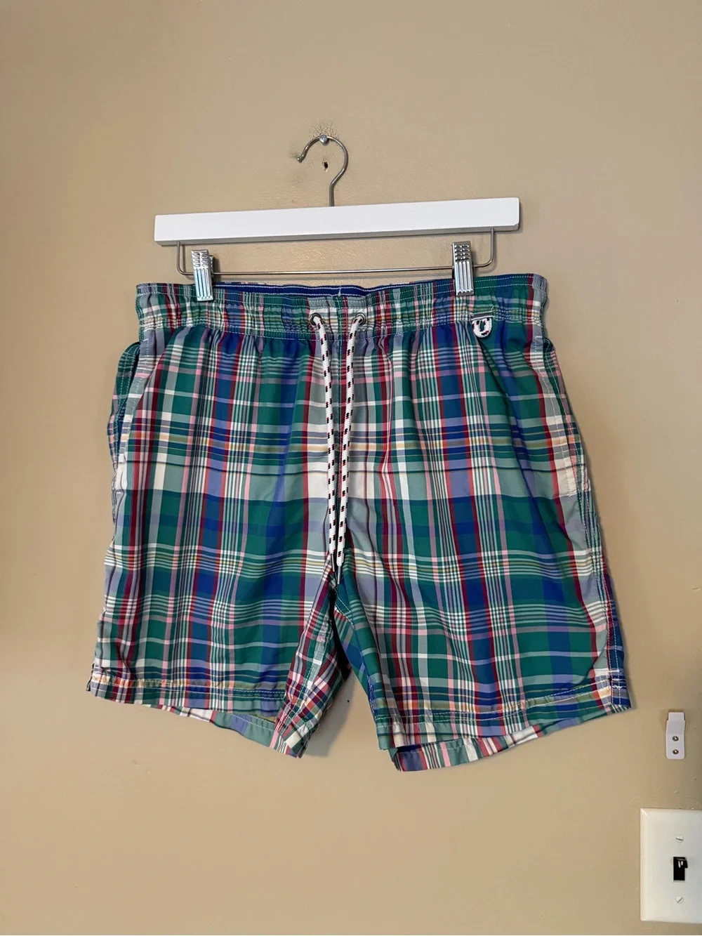 Lands End classic plaid