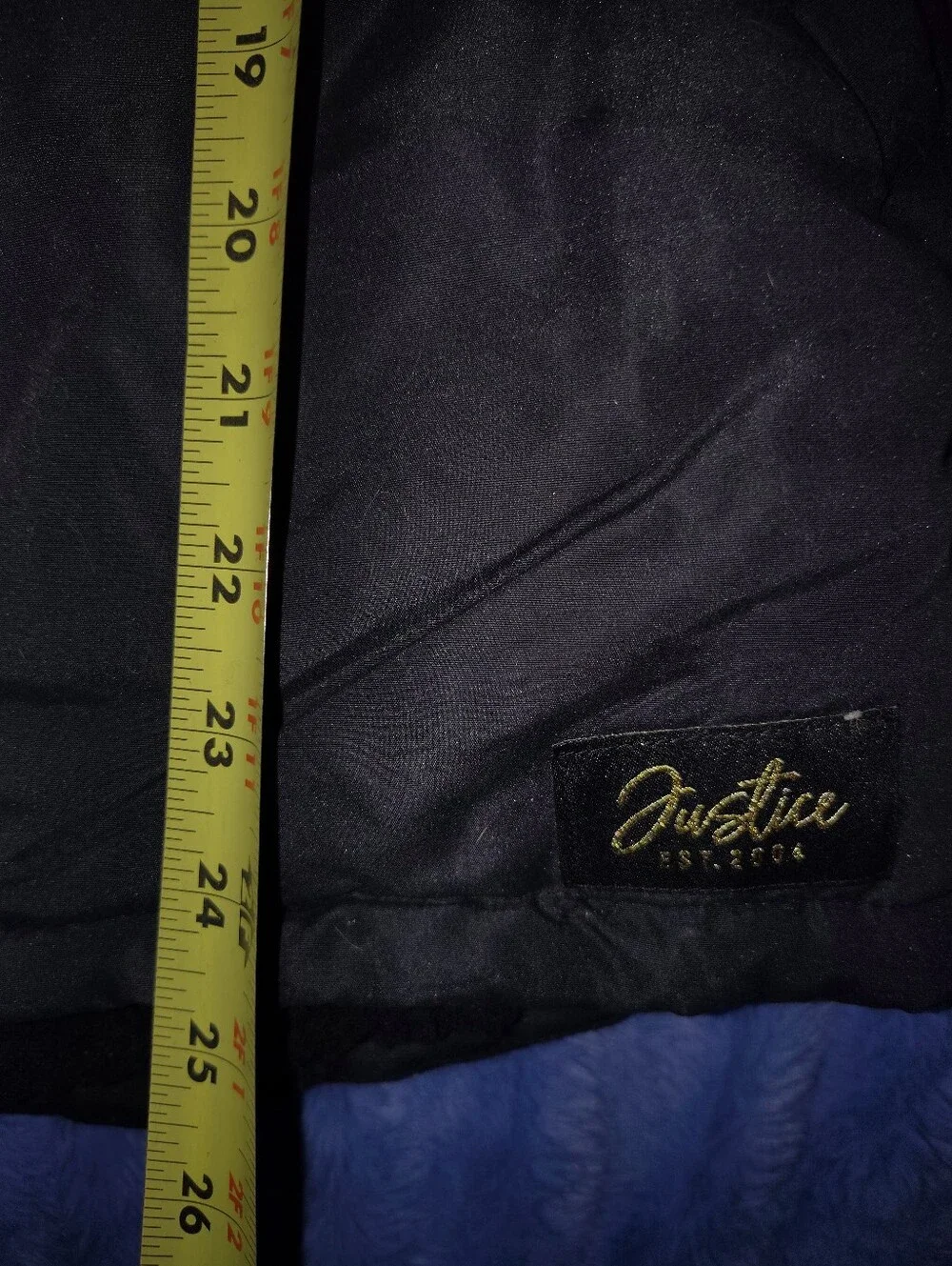 Justice warm puffer