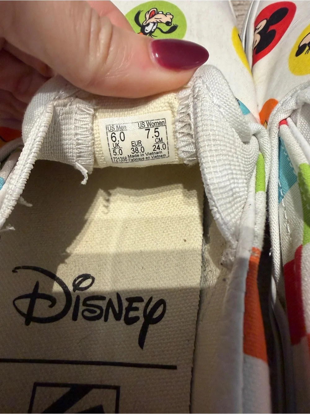 Disney used white