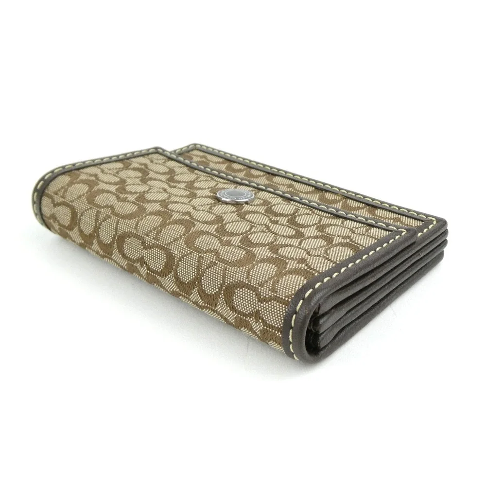 Coach signature khaki