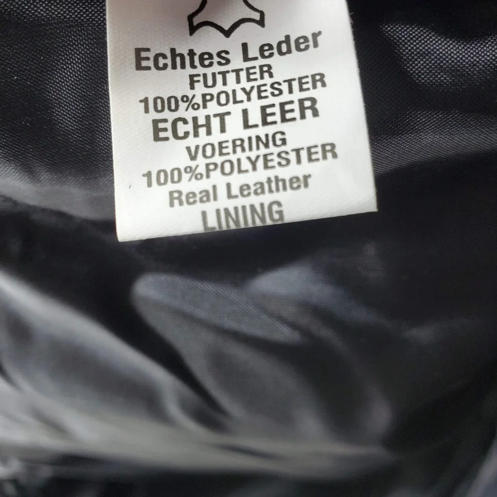 Genuine Leather Biker Shorts Men 42 Black Side Lace Up Moto Rocker Fetish BDSM