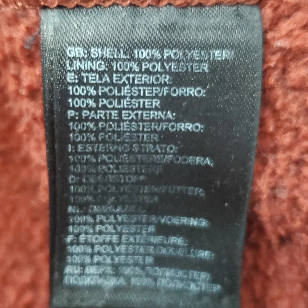 The North Face zipper fly