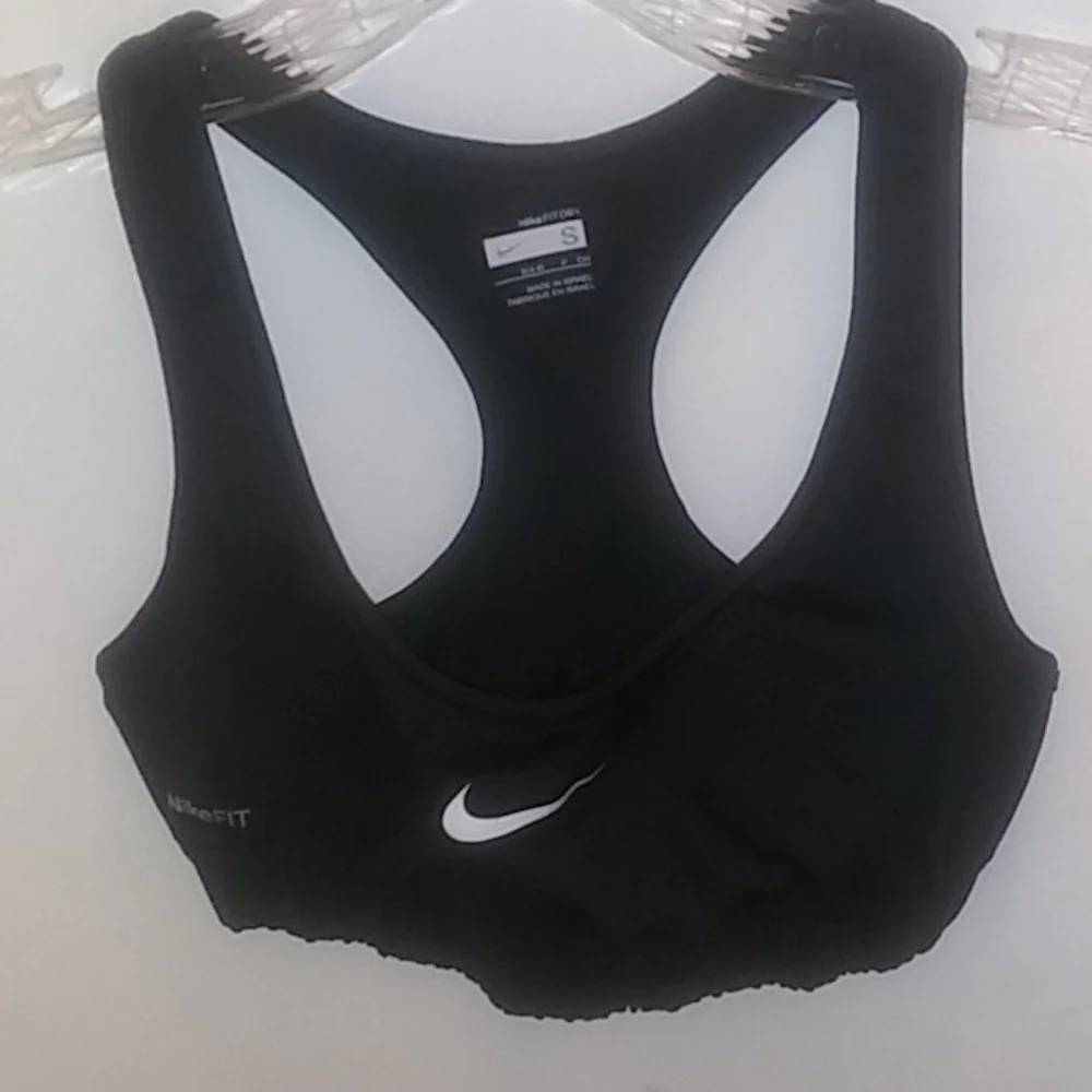 Nike Black Sports Bra Size S