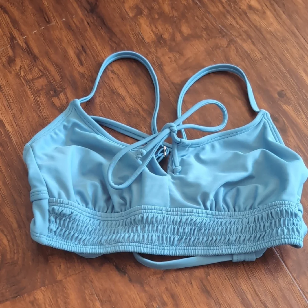 Xhilaration Light Blue Bikini‎ Top