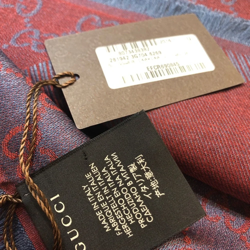 Gucci blue red