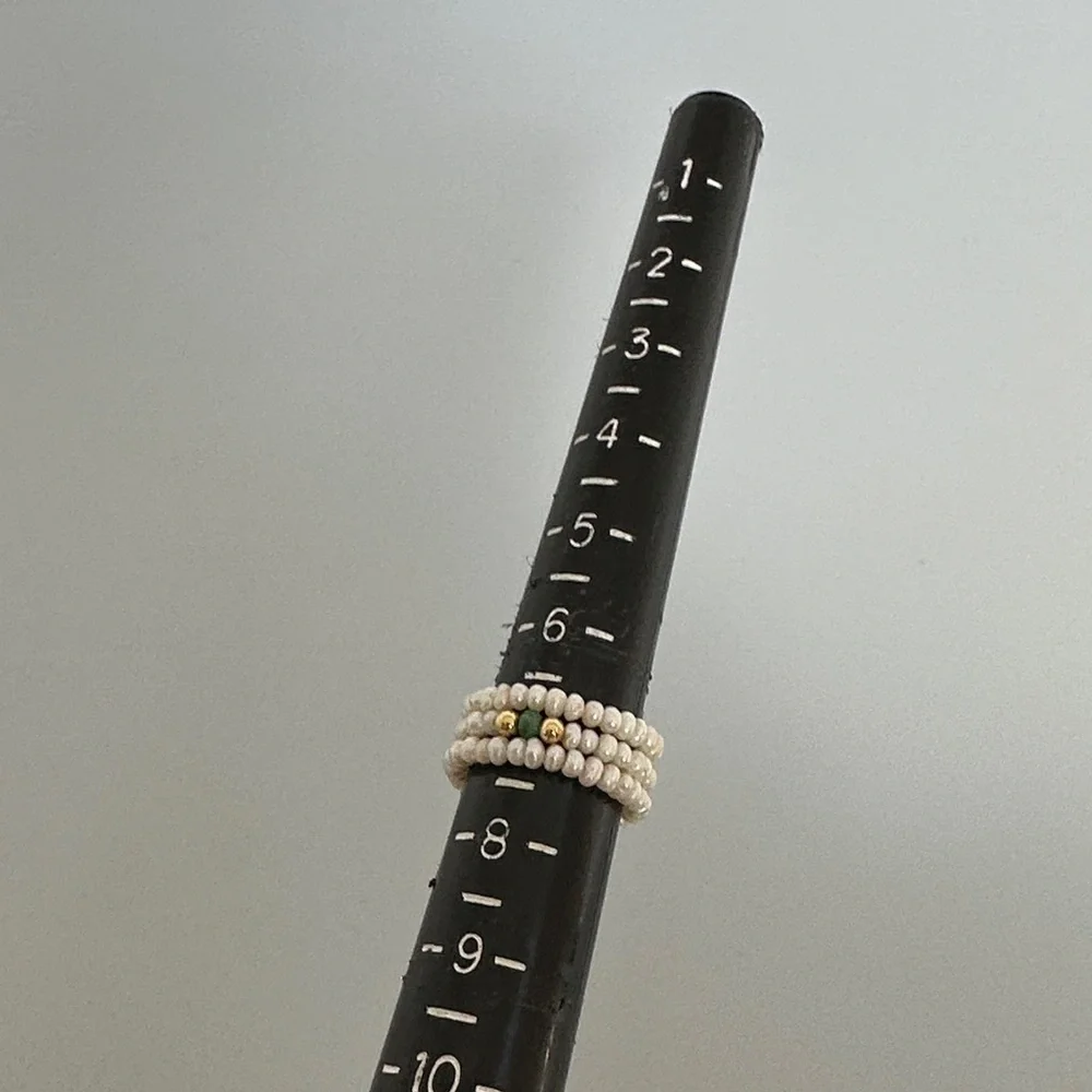 Freshwater Pearls 14k real gold this stunning