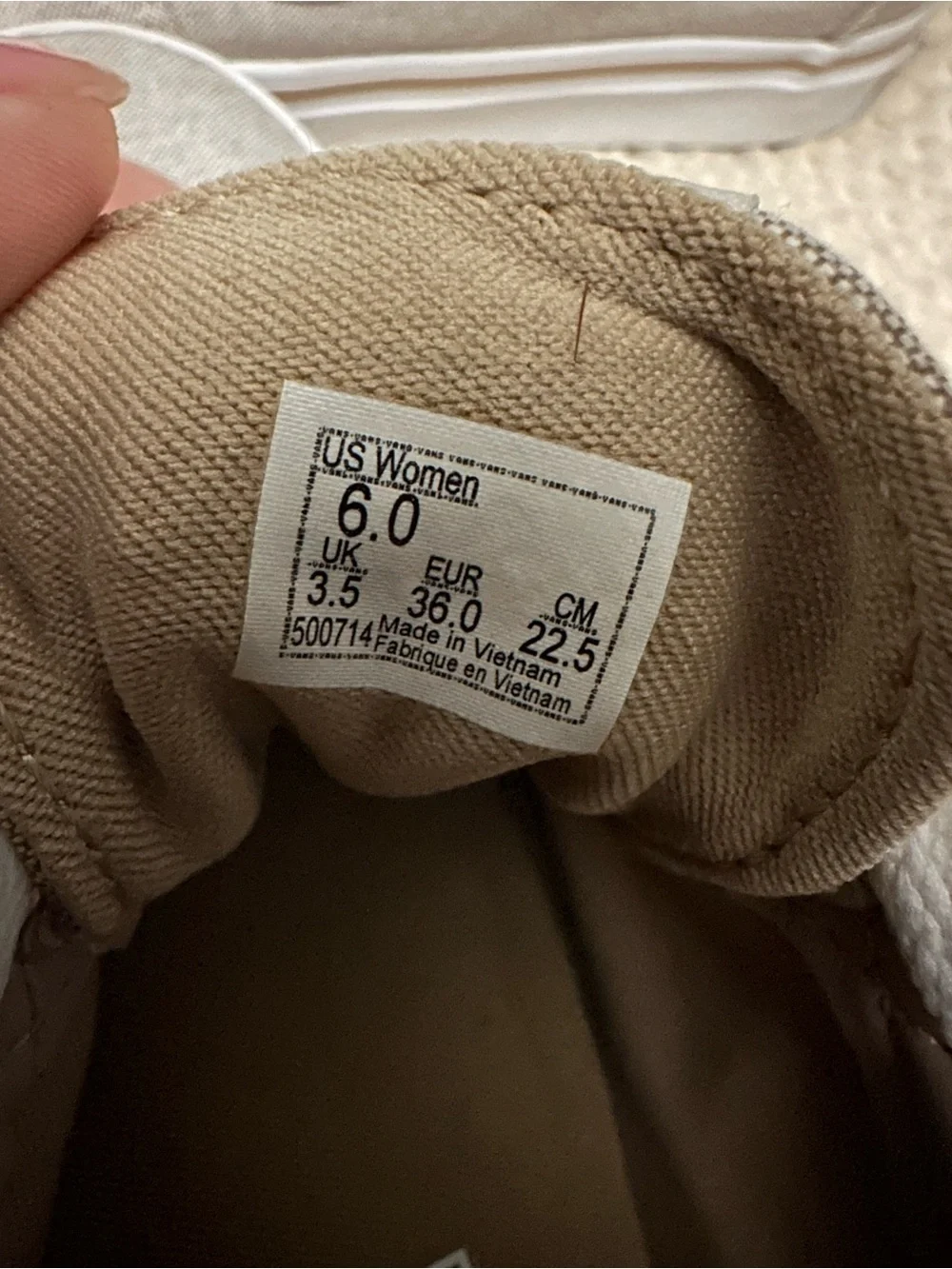 Vans like new